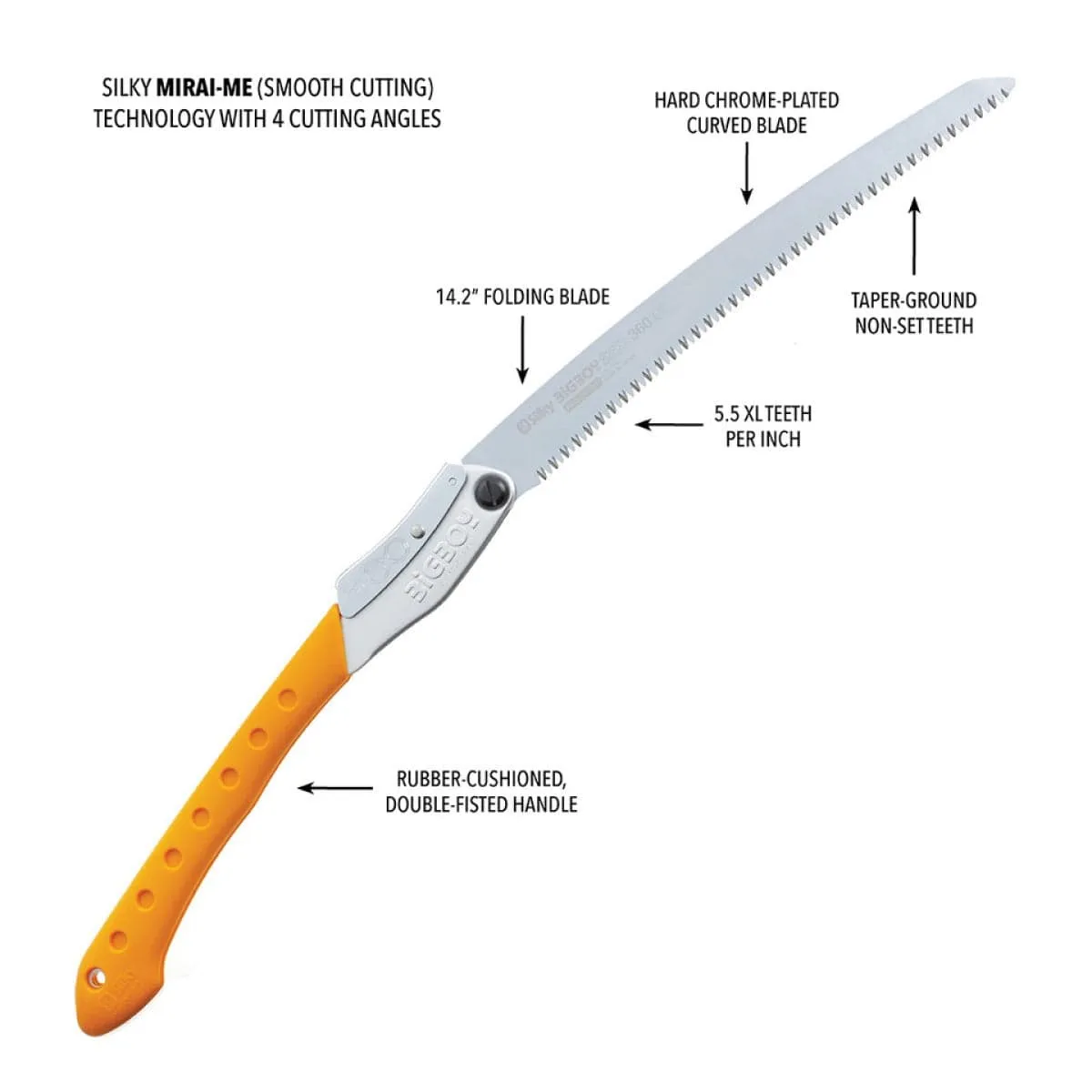 Silky BigBoy 2000 Folding Saw, XL Teeth