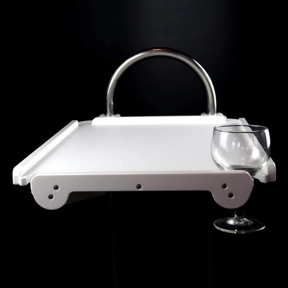 Small Boat Table With Wine Glass Holders | M0012WG