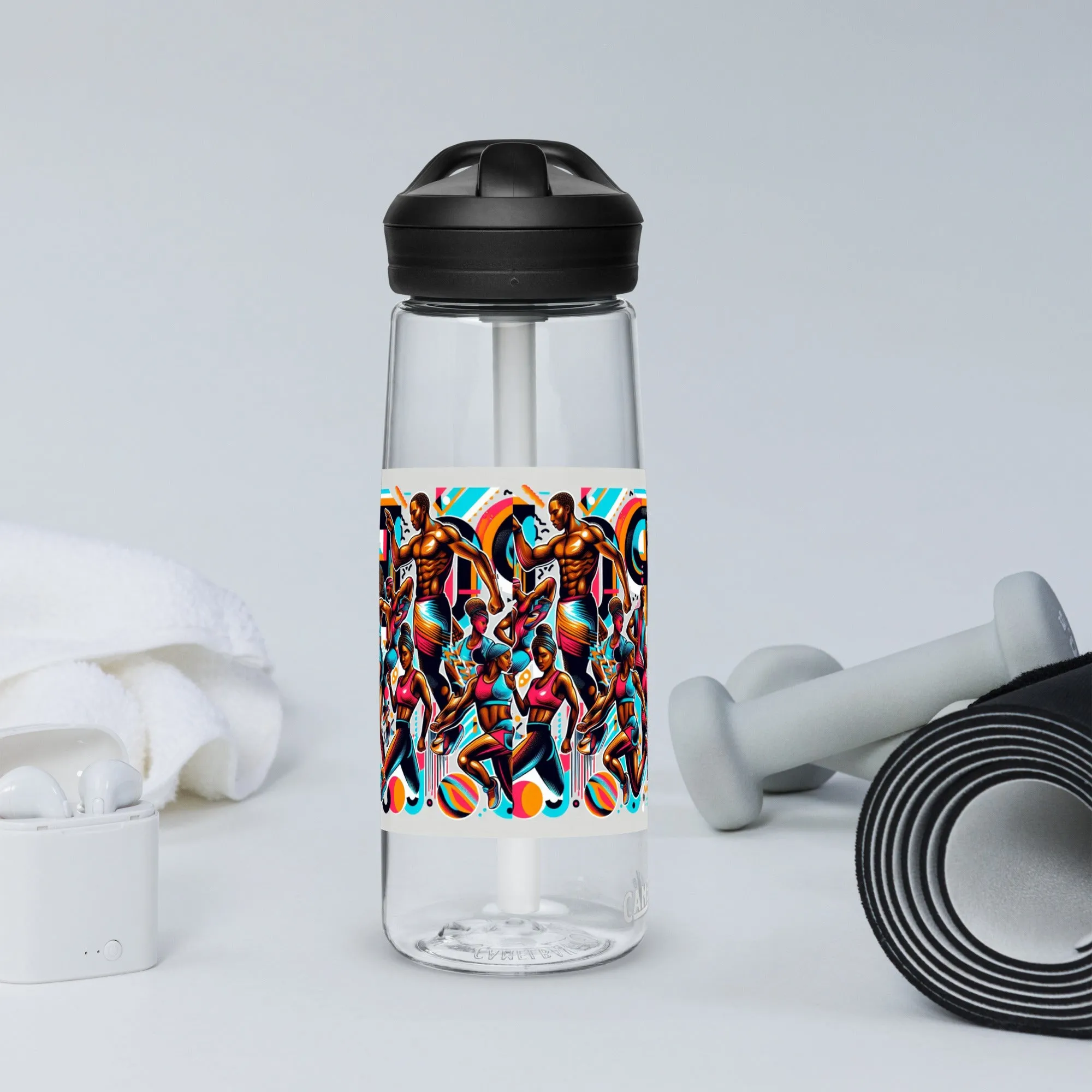 Sports water bottle