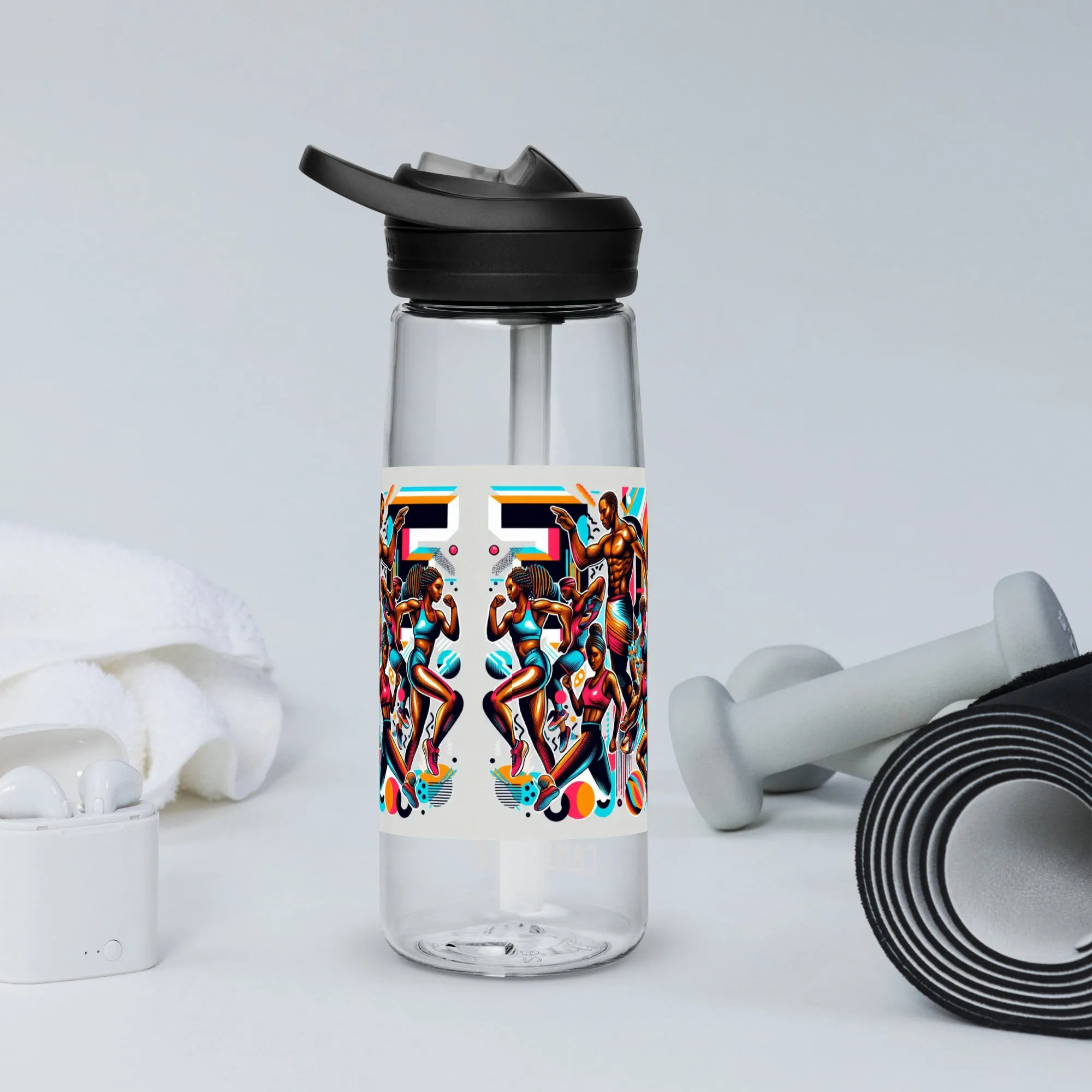 Sports water bottle