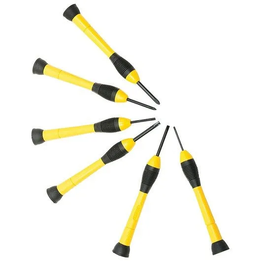 Stanley | Screwdriver Set Precision 6Pc Bi-Mat