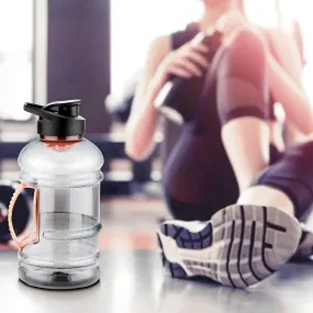 Stylish Gym Water Bottle 1.5 Ltr | Gallon Style Bottle with Mixing Ball & Strainer