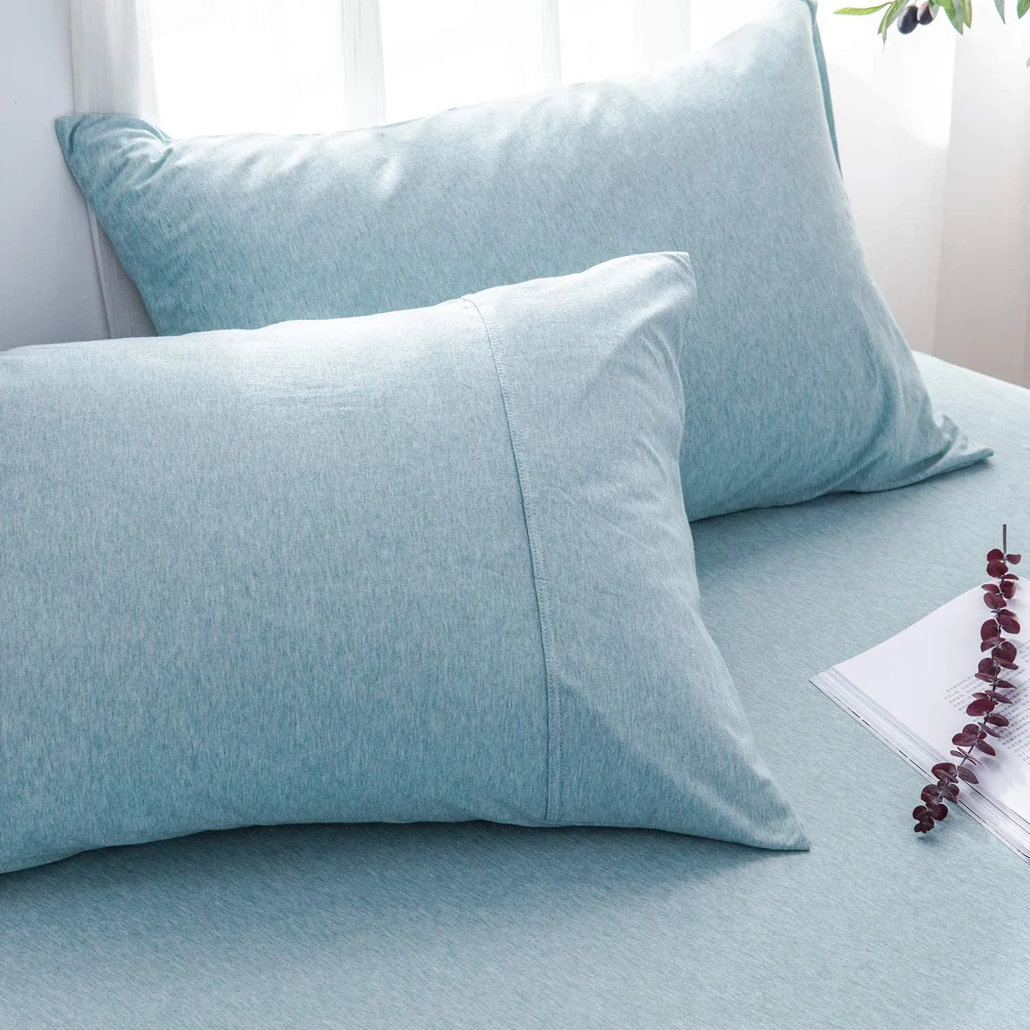 The Loft Aqua Pillow Case Set