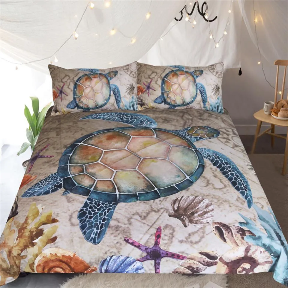 The Original Turtle Island Bedding Set