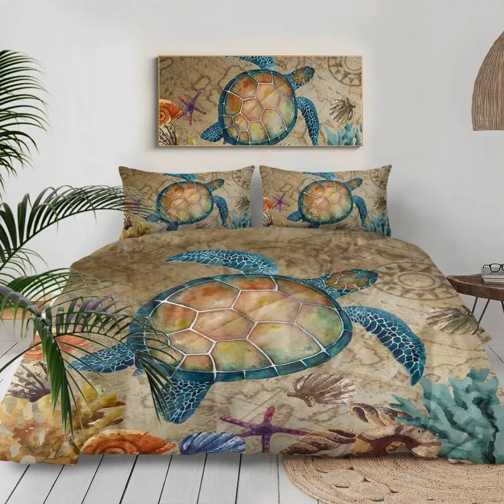 The Original Turtle Island Bedding Set