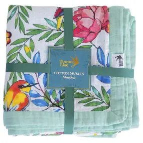 Tommy Lise Baby Blanket Blooming Day (106x106 cm)