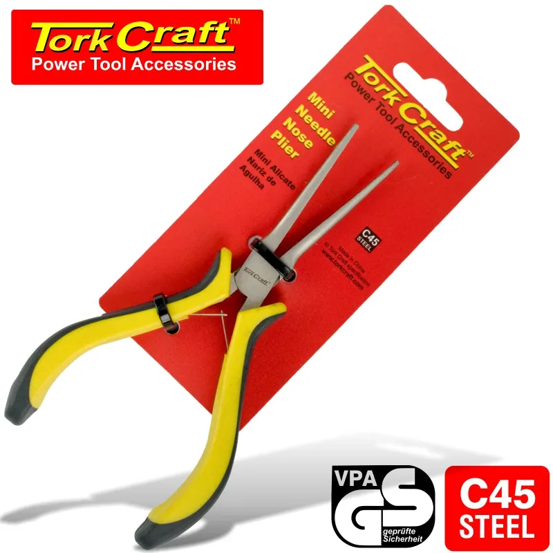 TORK CRAFT PLIER NEEDLE NOSE 120MM TC597120