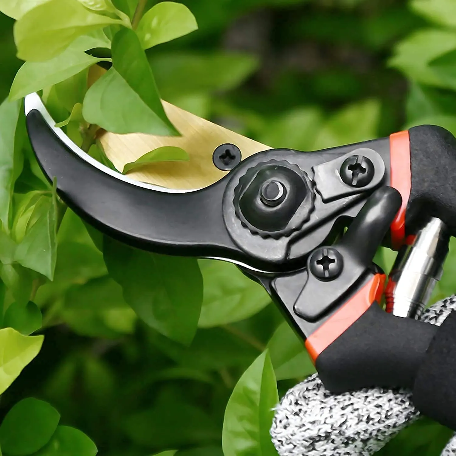 Urbane Home Heavy Duty Gardening Shears|Black |FB8621B