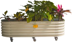 Vego Garden Self-Watering Rolling Garden Bed 2' x 6' New