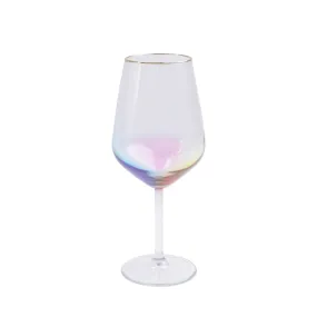 Vietri Rainbow Wine Glass