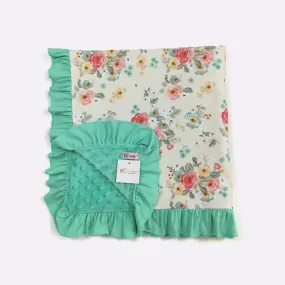 Vintage Floral Blanket