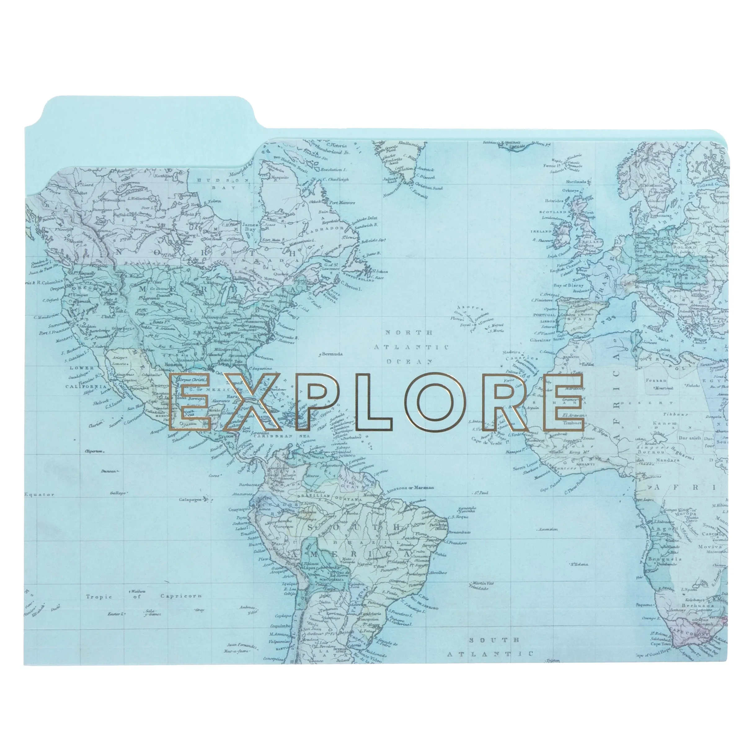 Wanderlust File Folder Set