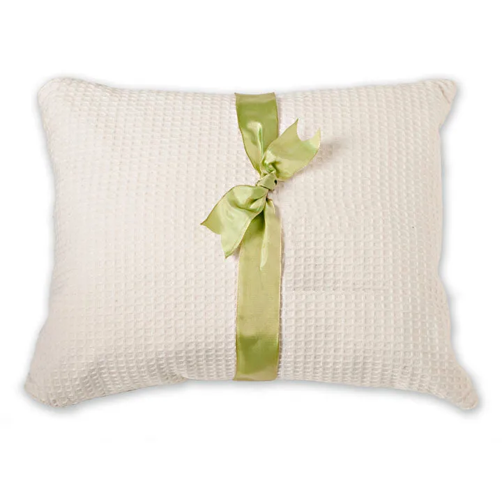 White Towel Set in Gift Bag, Modern Style