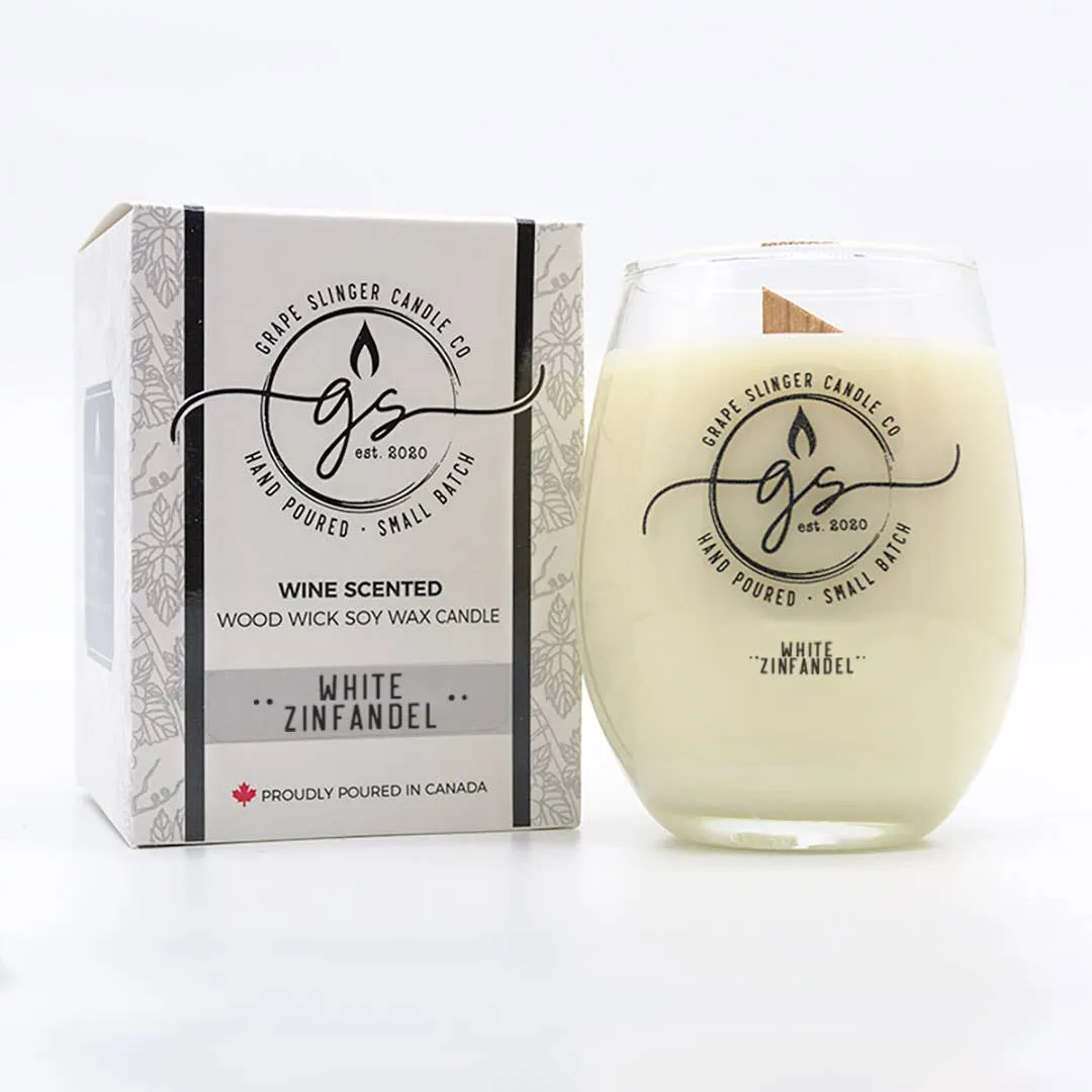 White Zinfandel | Wood Wick Candle