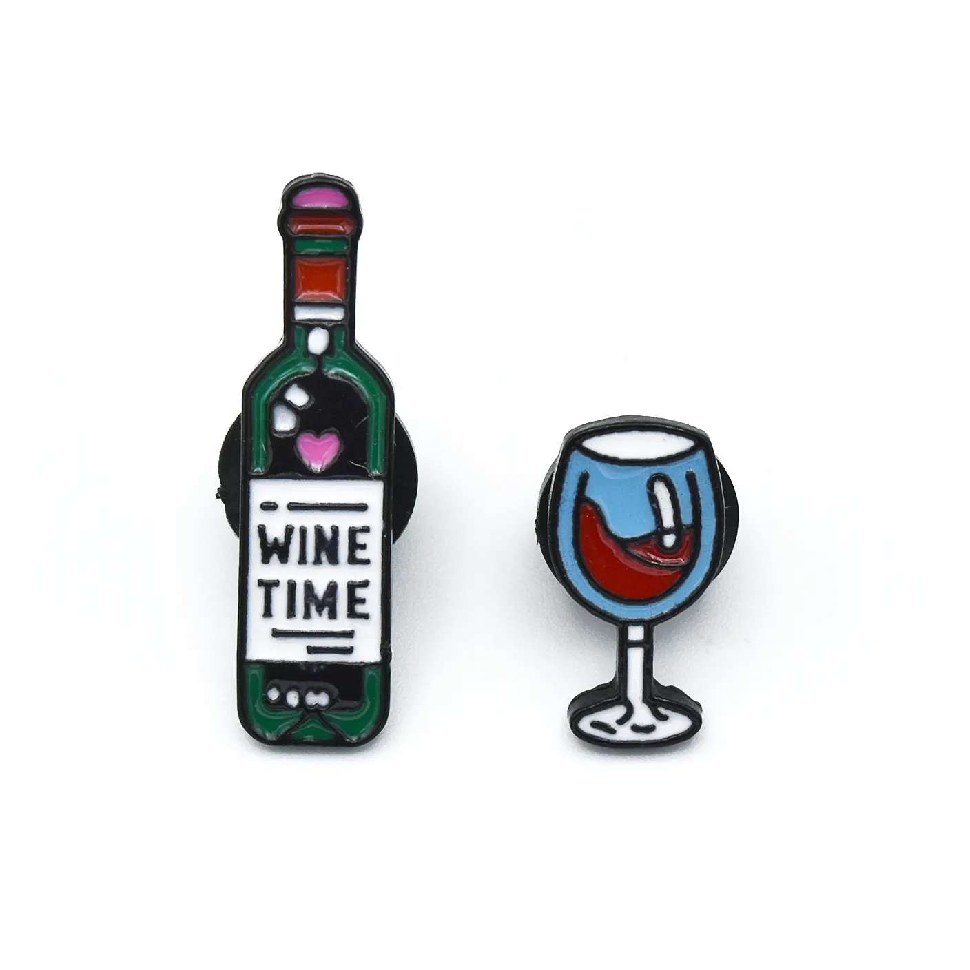 Wine Time Enamel Pin | Gift for Wine Lover