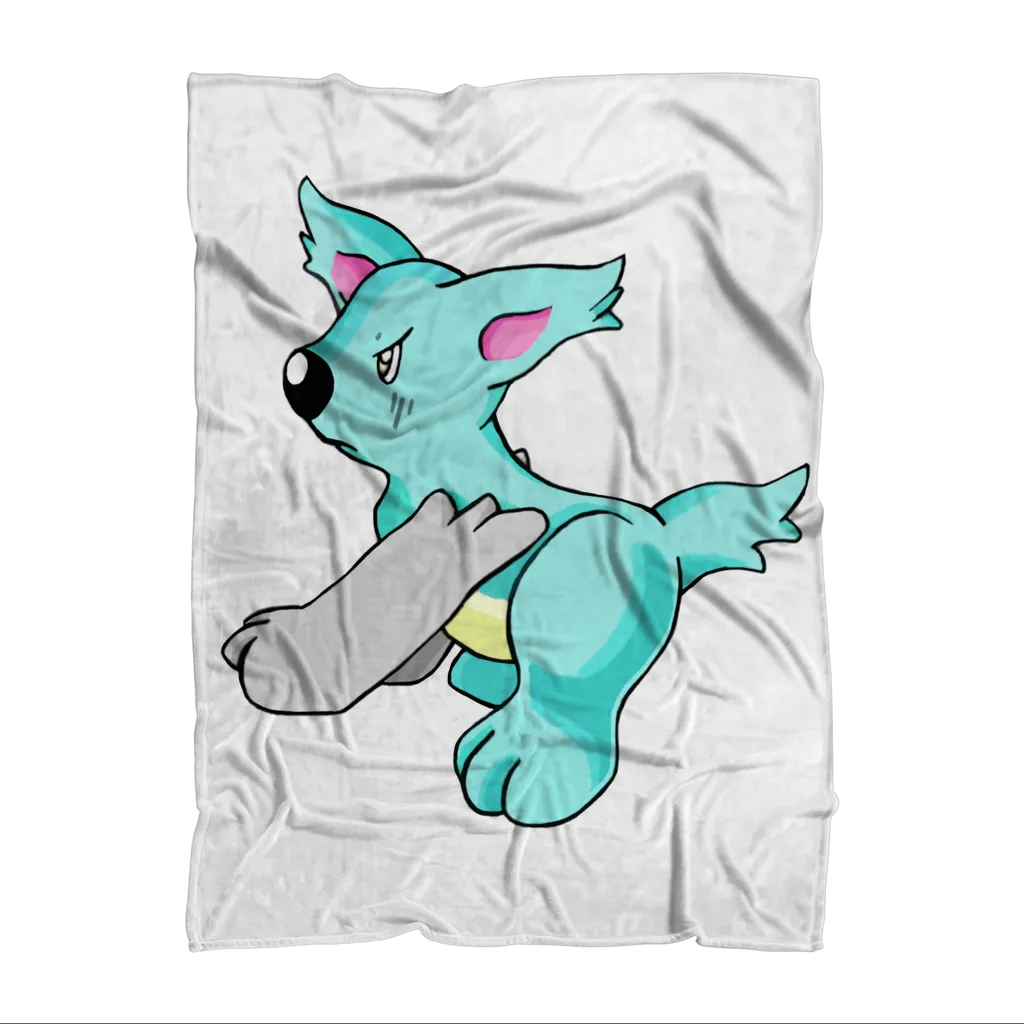 Wolfin Sublimation Throw Blanket